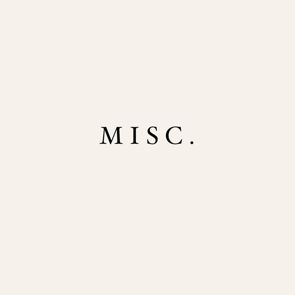 🔳MISC🔳